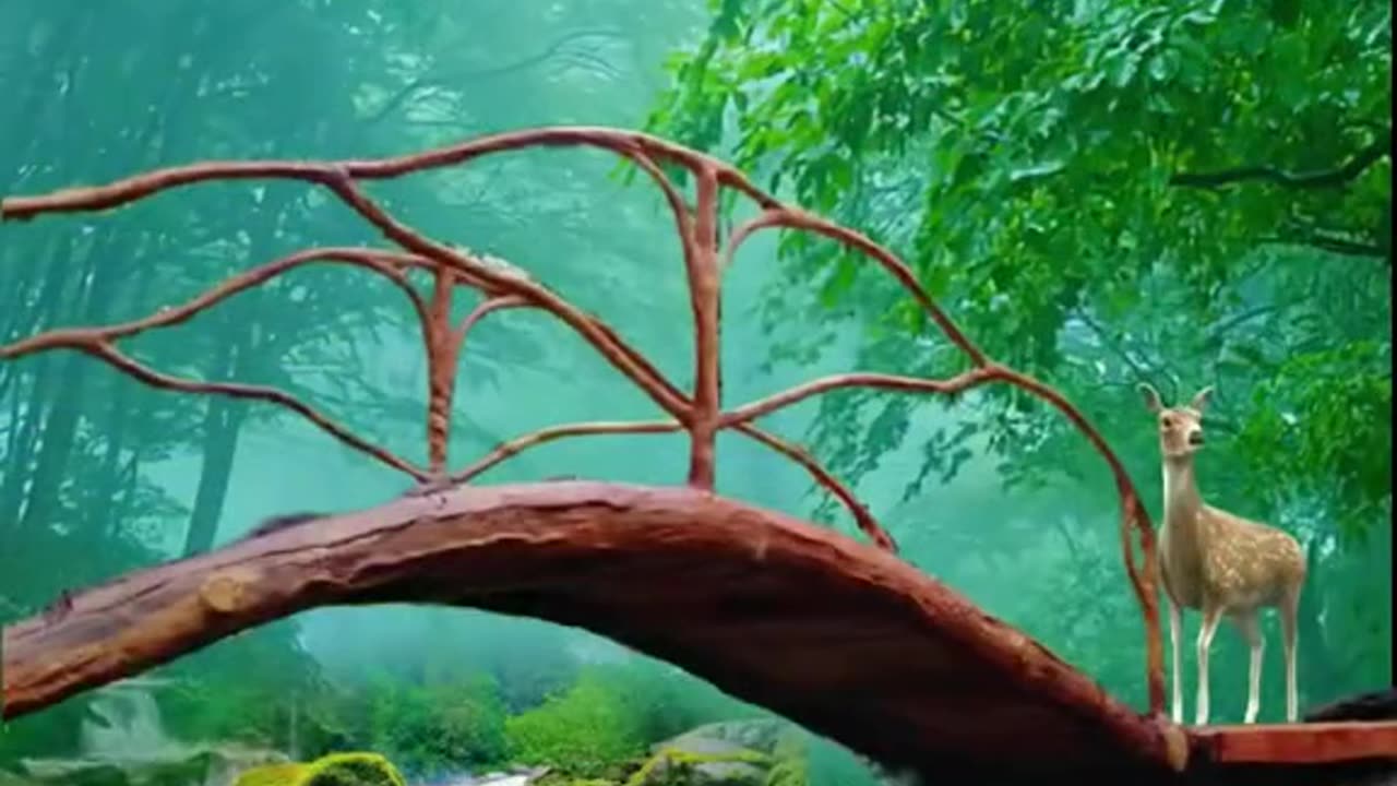 Beautiful day nature and forest Life