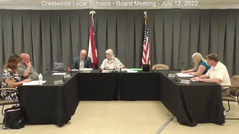 Crestwood Local School District School Board Meeting 7/12/2022-Executive Session