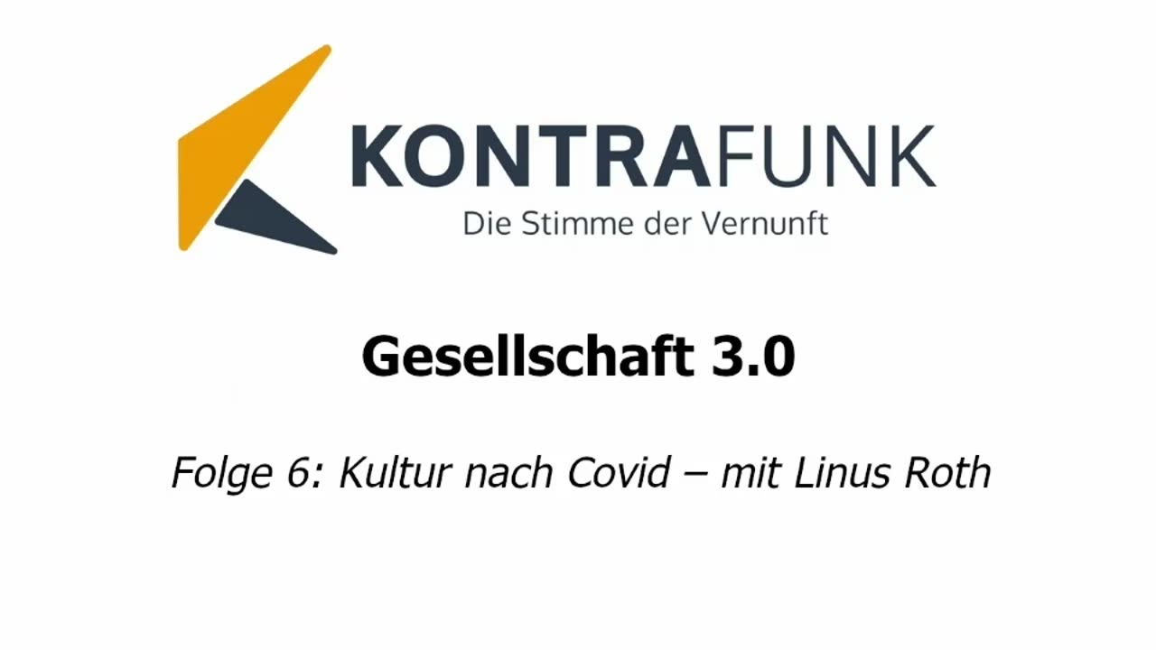 Gesellschaft 3.0 - Folge 6: Kultur nach Covid – mit Linus Roth