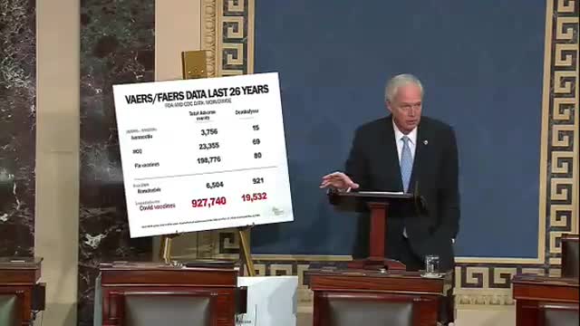 Ron Johnson Destroys Fauci and the COVID Gods