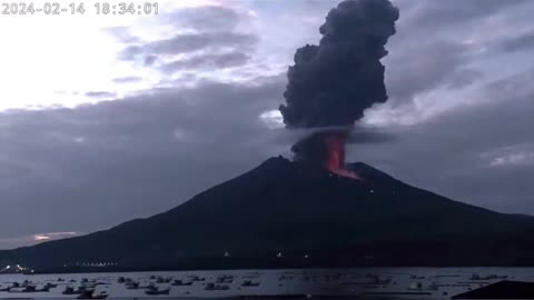 ALERT: Sakurajima Volcano in Japan has erupted