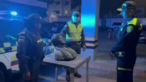 De vuelta al parque Apolo: Policía recupera busto a Soledad Román de Núñez