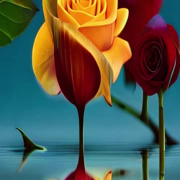 flowers, heart, feelings