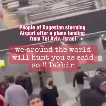 DAGESTAN STORM AIRPORT FOR PLANE LANDING FROM TEL AVIV ISRAEL