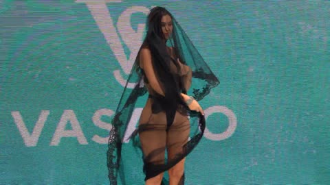 Mikaela Lafuente in SLOW MOTION 4k NY SWIM WEEK 2023
