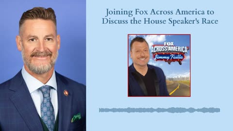 Joining Fox Across America to Discuss the House Speaker's Race