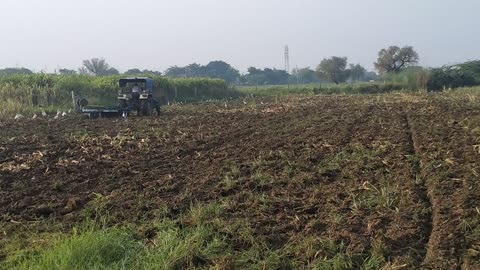 Indian farming Indian tracktor