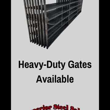 Heavy-Duty Steel Gates!