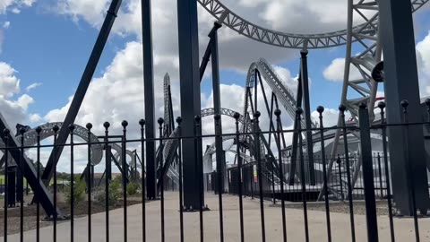 Off Ride Footage of Sik at Flamingo Land, UK