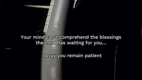 Be patient 🙏