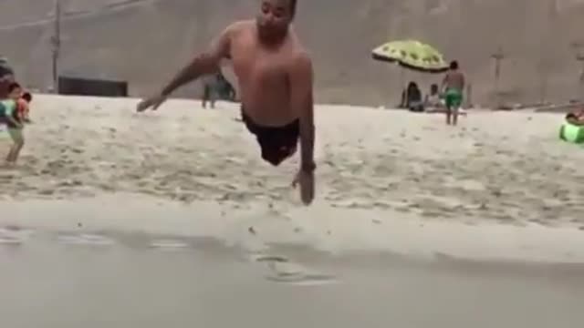 Man falling his ass off #Shorts