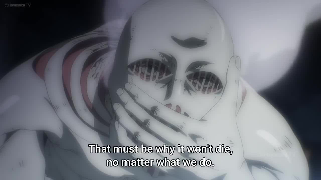 Eren vs Warhammer Titan - (Full Fight) HD