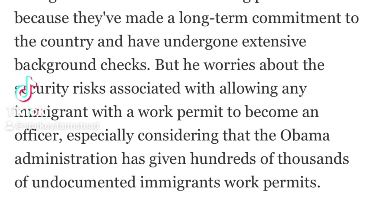 Noncitizens SHOULD NOT BE POLICE OFFICERS