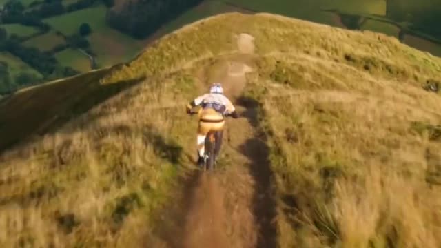 I'm loving my life. "I love extreme sports when the mountain speed drops