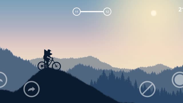 Mountain bike xtreme game play video