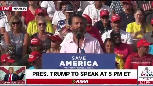 Donald Jr. Trump , Calls Fetterman "The Brain-Dead Potential Senator"