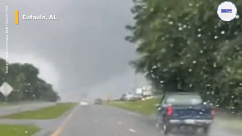 Severe storms slam hail and tornadoes on Alabama, Georgia, more states