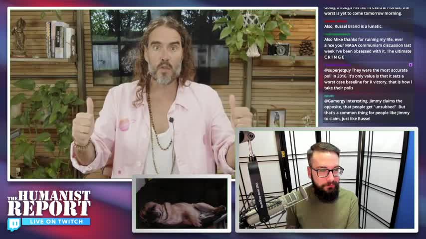 Russell Brand Cries “Censorship” After ADMITTING to Spreading Misinformation