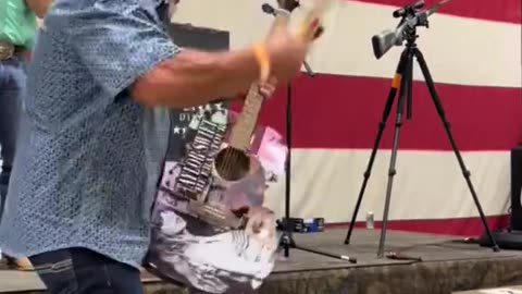 Pays $4K For Taylor Swift Signed Guitar To Destroy It