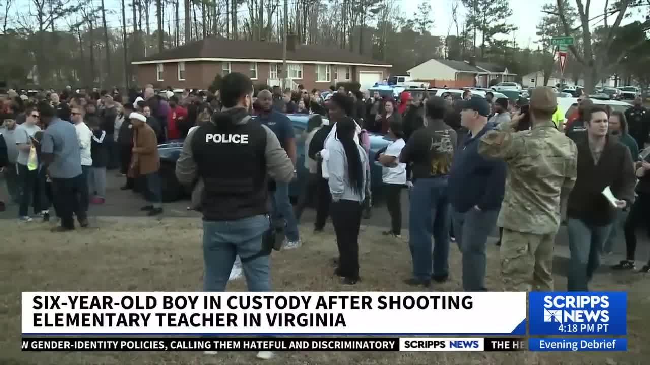 6-Year-Old Boy In Custody After Shooting Virginia School Teacher