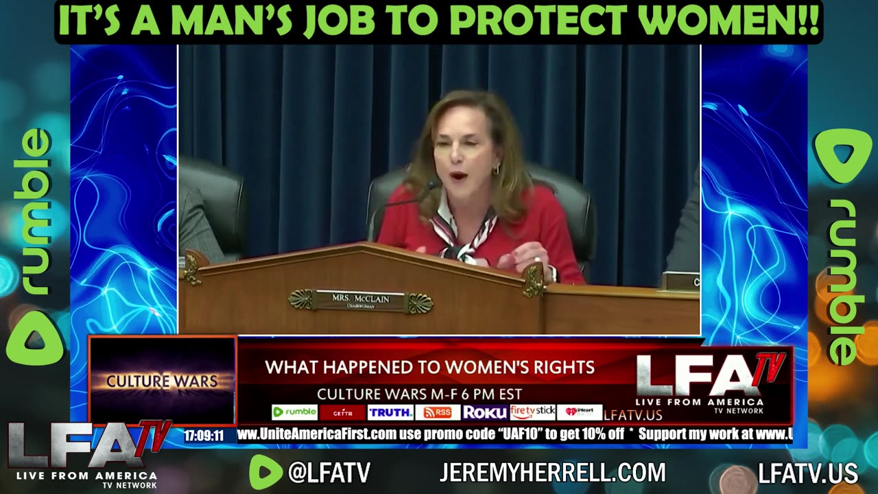 IT'S A MAN'S JOB TO PROTECT WOMEN!!