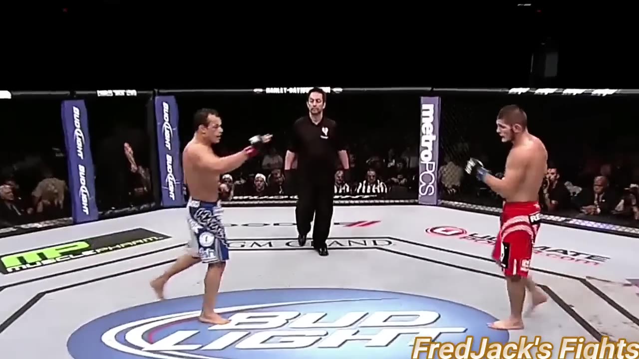 Khabib Nurmagomedov vs Gleison Tibau Highlights (Fierce Lightweight FIGHT)