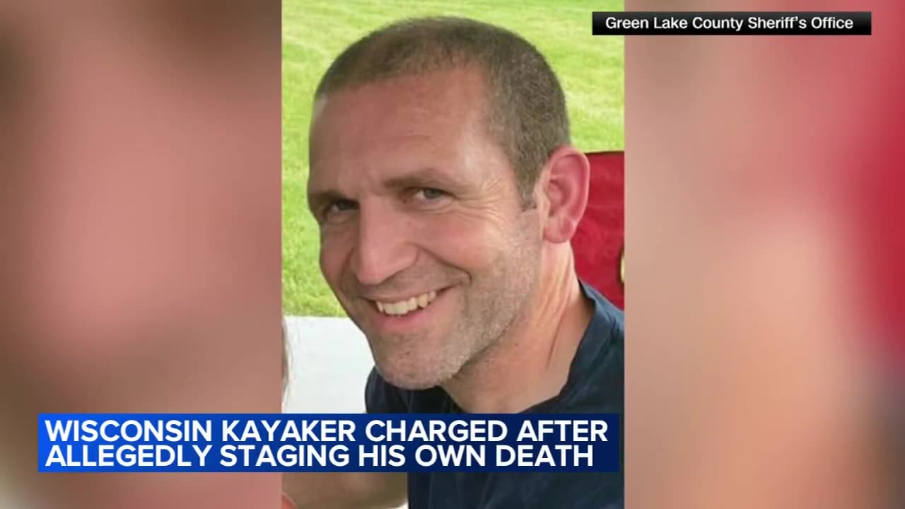 Wisconsin kayaker charged after officials say he faked his death and fled to Eastern Europe