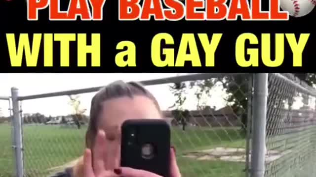 When you play baseball with a gay guy