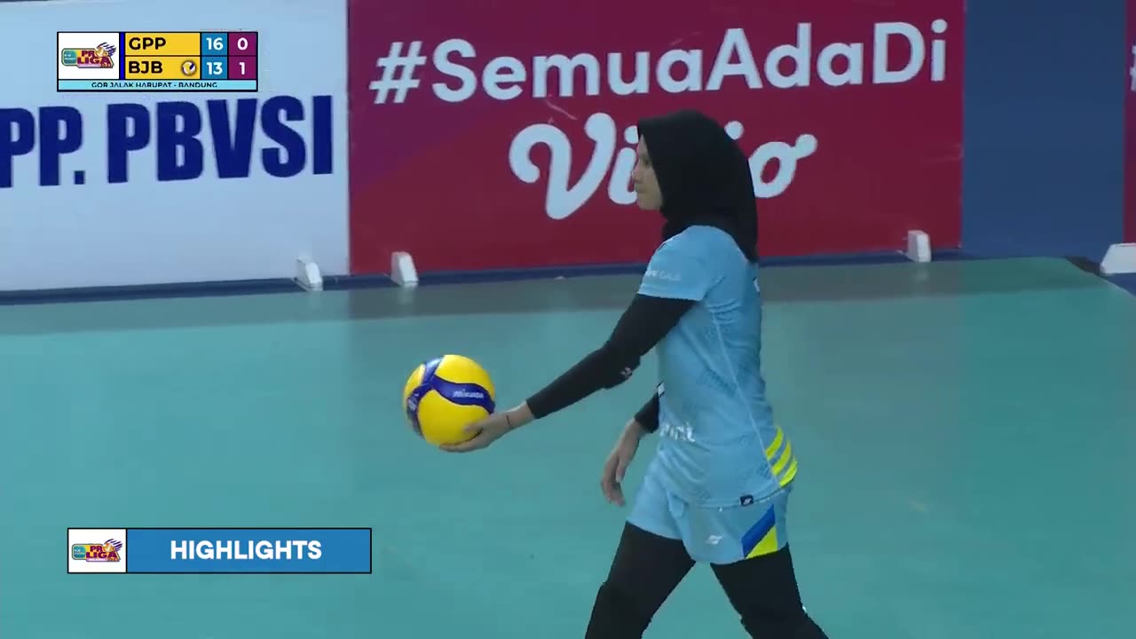 Gresik Petrokimia Pupuk VS Bandung BJB Tandamata (1-3) - Highlight PLN Mobile Proliga Putri 2023