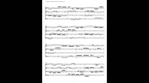 J.S. Bach - Well-Tempered Clavier: Part 2 - Fugue 19 (Double Reed Quartet)