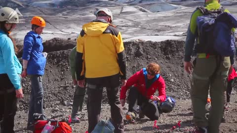 Ice Climbing Tour in Skaftafell Iceland