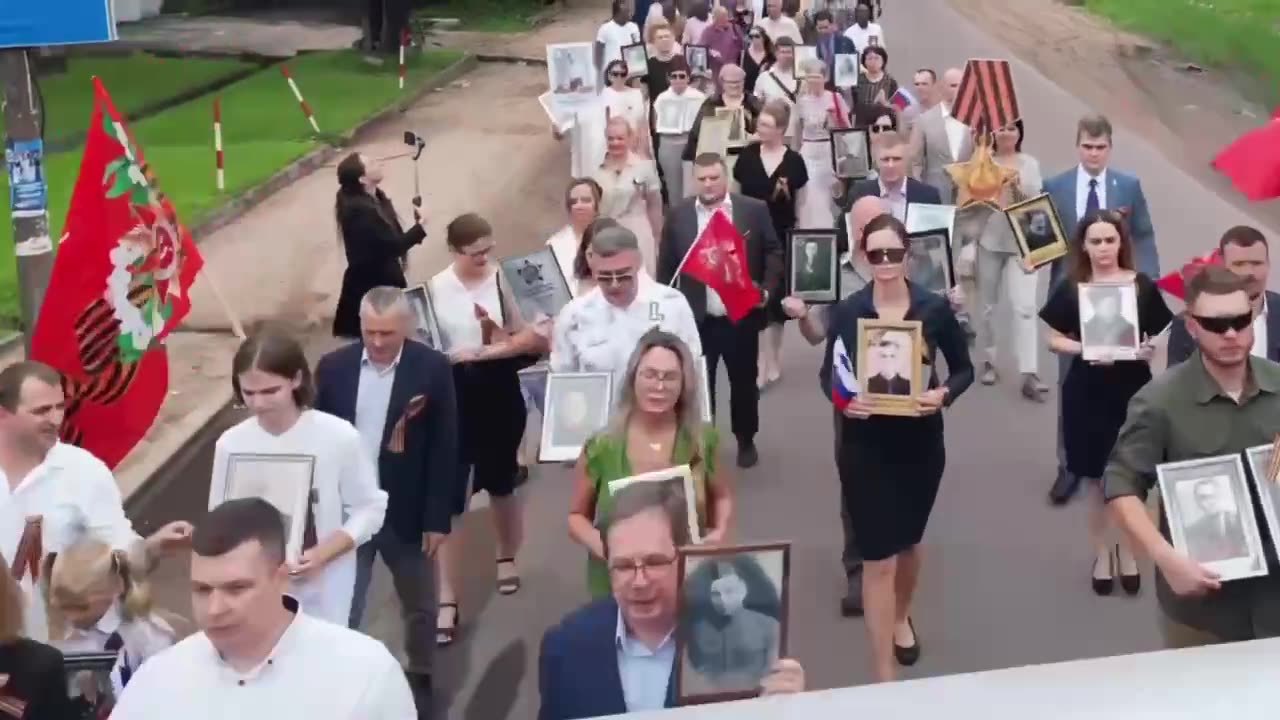 Immortal Regiment" went ahead in the Democratic Republic of Congo