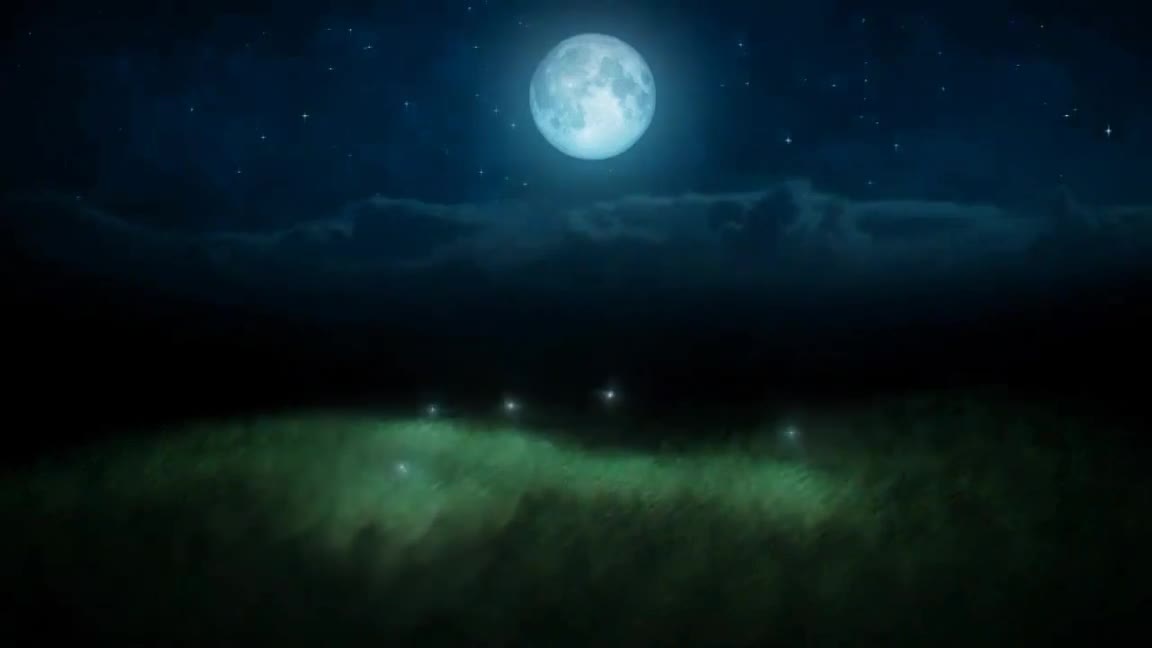 Moon, birds, crickets perfect for relaxing