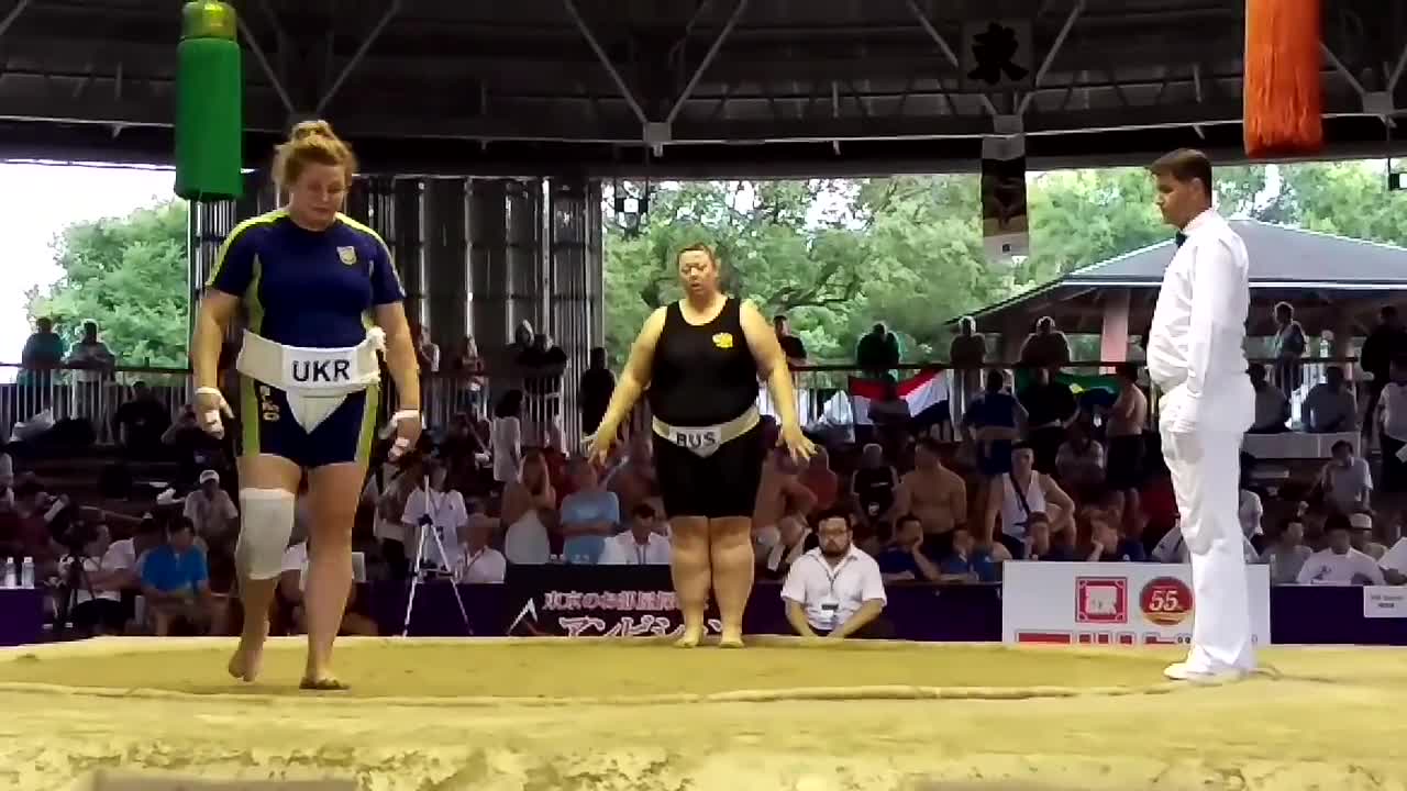 UKR vs RUS Zhigalova Women's Sumo Finals