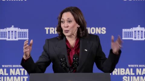 WATCH LIVE: Harris addresses White House Tribal Nations Summit in Washington, D.C.