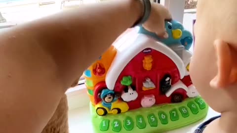 Cute baby playing with cat ❤️ | Funny video 🤣 | adorable cat 😻