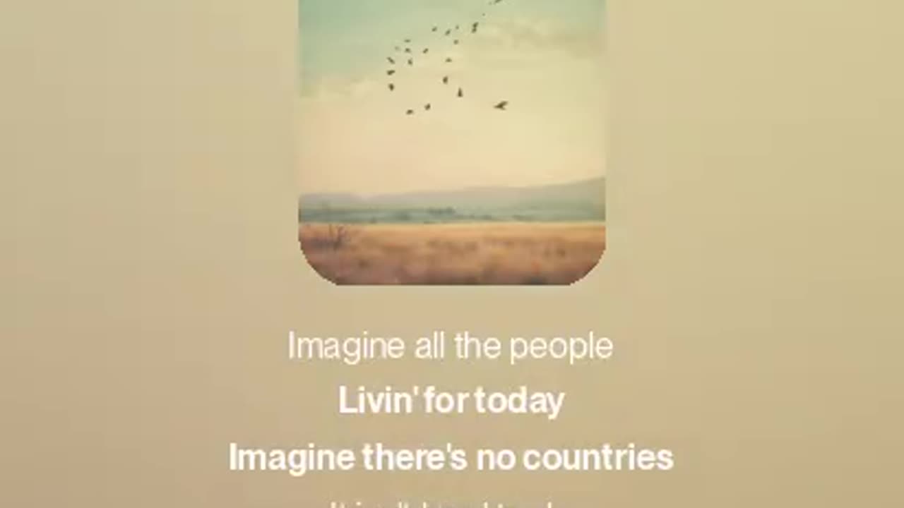 imagine peace