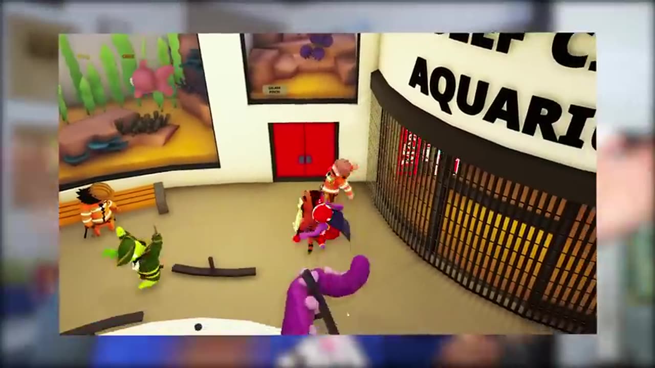 Gang Beasts is So Funny��-(480p)