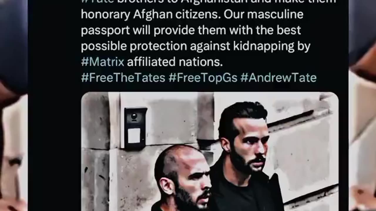 Andrew Tate is a hero & on top of it he’s a Muslim now