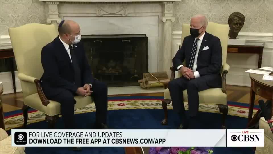 Israeli PM Message to President Biden US Marines Killed in Kabul