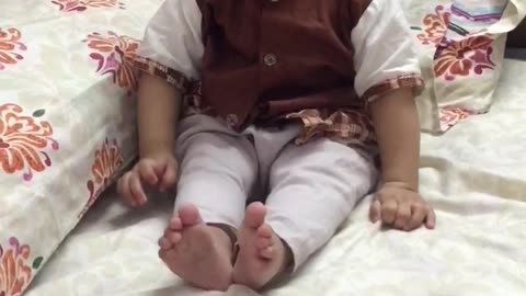 Baby playing #baby #rumble #viral