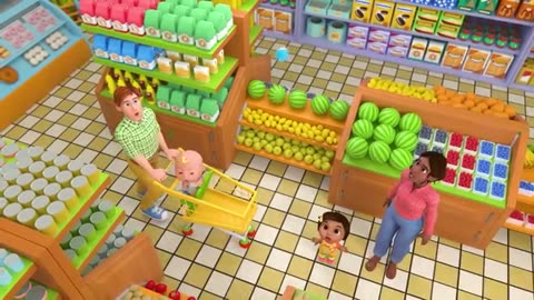 Humpty Dumpty Grocery Store & Cartoon