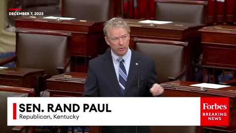BREAKING NEWS- Rand Paul Invokes War Powers Act To Call For The Removal Of US Troops From Syria