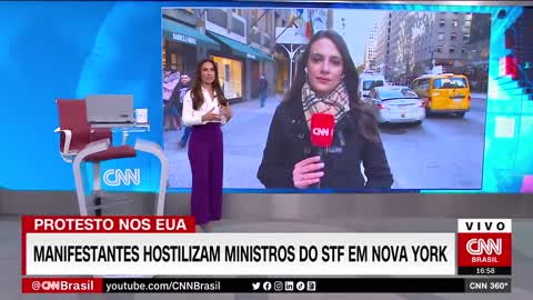 Lewandowski e Gilmar Mendes criticam ataques que sofreram em Nova York | CNN 360°