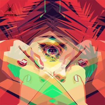 Georgia O'Keeffe styled abstraction