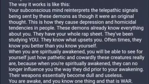 Spiritual Warfare * Satan wants your soul & mind