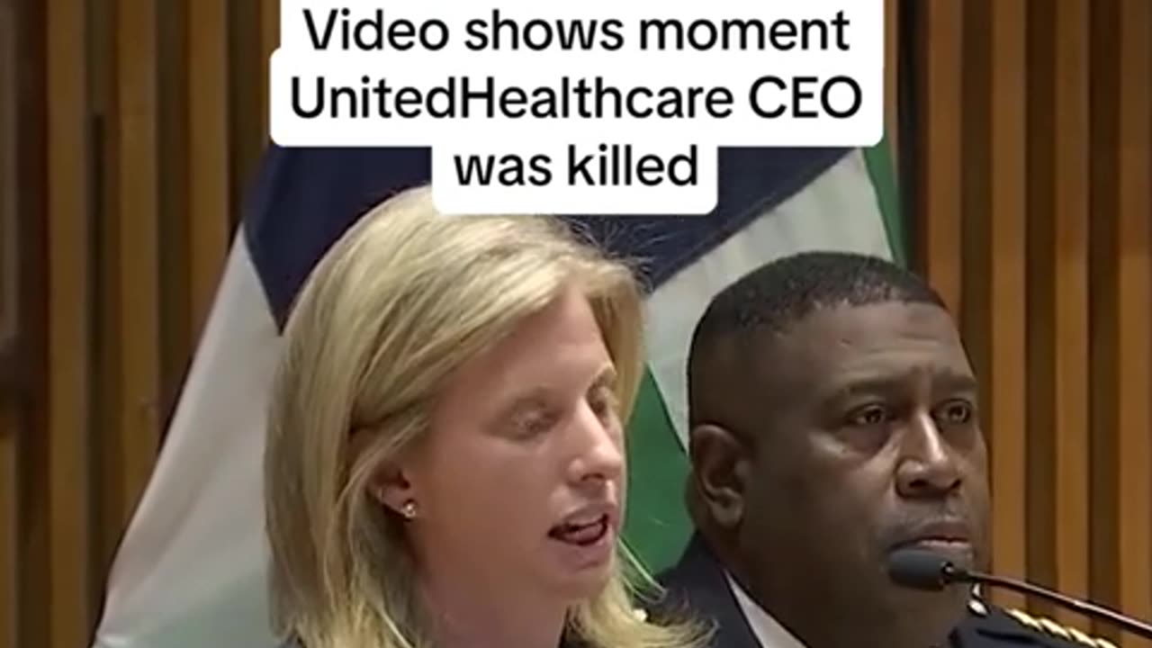 Video shows moment UnitedHealthcare CEO was killed