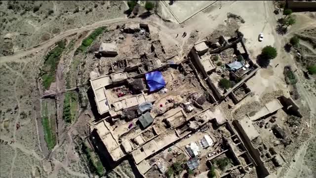 Drone shows aftermath of Afghanistan earthquake