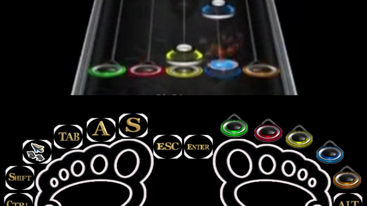 Guitar Hero II 👣 Clone Hero 👣Foot Exercise 👣 足部运动 👣 발 운동 👣 упражнение на ногу 👣 (28)
