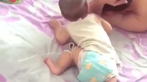 cute baby funny video